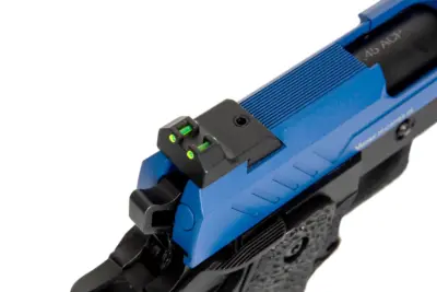 Replika pistoletu Hi-capa 5.1 Split Slide - niebieska / czarna - obrazek 3