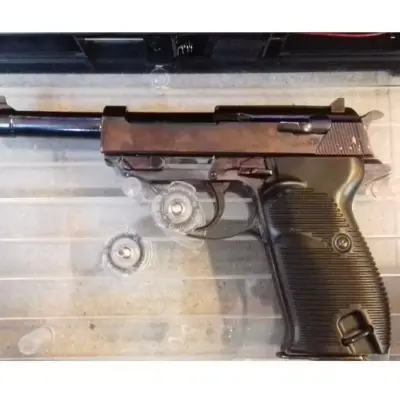 asgbox.pl - Replika gazowa pistoletu GP124 (LED Box) - czarna (OUTLET)