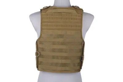 Lekki siatkowy Plate Carrier - tan - obrazek 2