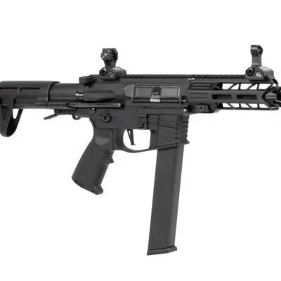 Alternative view of Replika pistoletu maszynowego Nemesis X9 - czarna