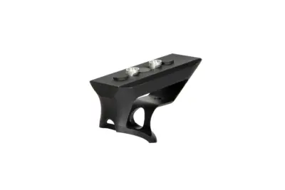 asgbox.pl - Aluminiowy kątowy chwyt przedni CNC KeyMod - Czarny