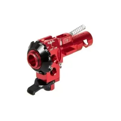 asgbox.pl - Rotacyjna komora hop-up CNC do replik M4/M16 - czerwona