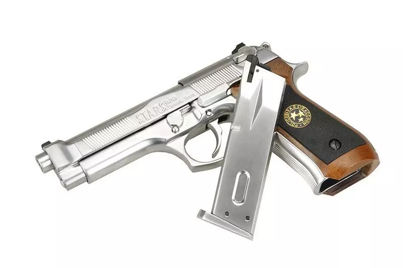 Replika pistoletu WE-2058 BIOHAZARD OD-G-WET-02-002682-00 asgbox.pl Replika pistoletu WE-2058 BIOHAZARD - obrazek 2