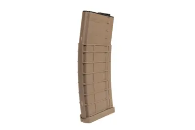 asgbox.pl - Długi magazynek hi-cap 450 kulek do replik M4/M16 - tan