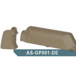 Amoeba (ARES) Striker AS01/02 Pistol Grip  a  Cheek Pad Set, TAN