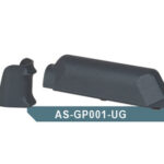 Amoeba (ARES) Striker AS01/02 Pistol Grip  a  Cheek Pad Set, Gray
