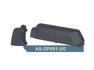 Amoeba (ARES) Striker AS01/02 Pistol Grip  a  Cheek Pad Set, Gray