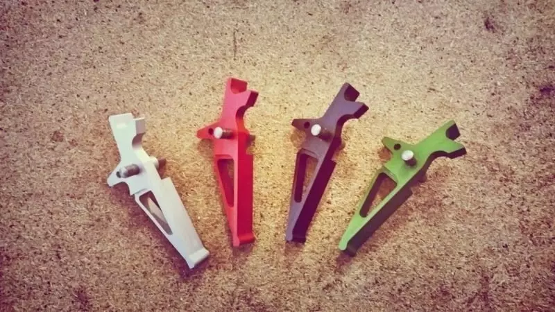 Język spustowy Speed Trigger do replik typu M4/M16 (B) - czerwony OD-G-RET-08-009200-00 asgbox.pl Język spustowy Speed Trigger do replik typu M4/M16 (B) - czerwony - obrazek 2