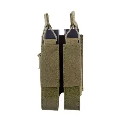 Alternative view of Podwójna ładownica na magazynek do pistoletu maszynowego - oliwkowa