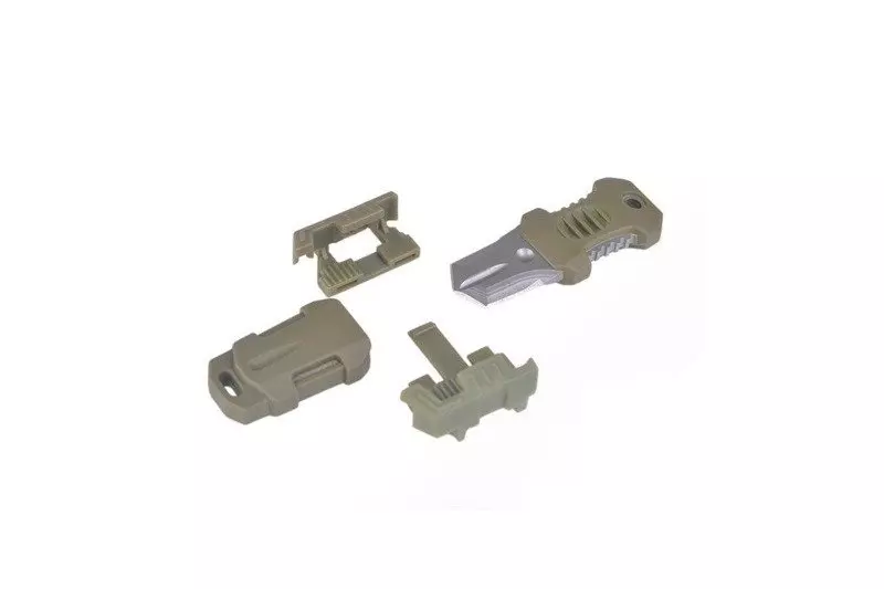 Taktyczny nóż kieszonkowy - oliwkowy OD-G-ELM-26-011895-00 asgbox.pl asgbox.pl - Taktyczny nóż kieszonkowy - oliwkowy