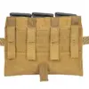 asgbox.pl - Potrójna ładownica shingle do kamizelki Rush 2.0 - tan