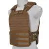 asgbox.pl - Kamizelka typu plate carrier molle/laser-cut - tan