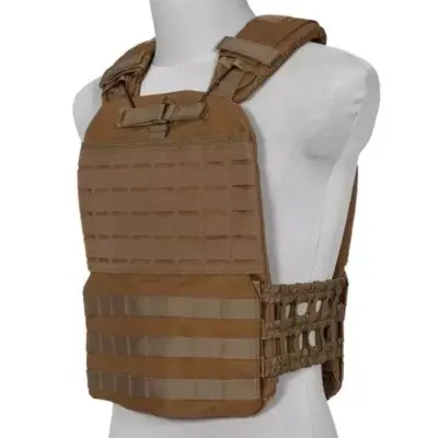 asgbox.pl - Kamizelka typu plate carrier molle/laser-cut - tan
