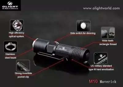 Latarka M10 Maverick XML2 - obrazek 2