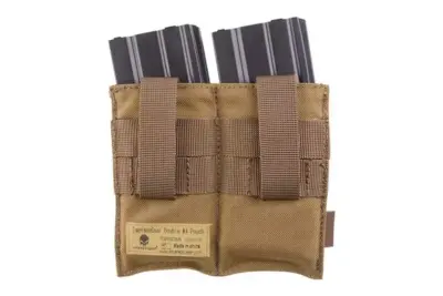 Podwójna ładownica typu Speed na magazynki typu M4/M16 - coyote brown - obrazek 2