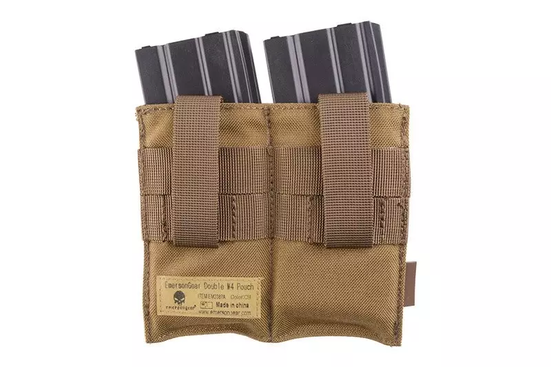 Podwójna ładownica typu Speed na magazynki typu M4/M16 - coyote brown OD-G-EME-19-019145-00 asgbox.pl Podwójna ładownica typu Speed na magazynki typu M4/M16 - coyote brown - obrazek 2