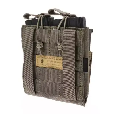 Alternative view of Podwójna ładownica Open Top na magazynki M4/M16 + pistoletowe - foliage green