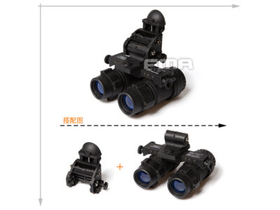FMA AVS-9 Aviator's NVS Mount, Plastic - Black - obrazek 6