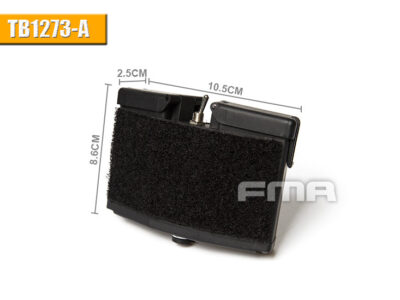 FMA AVS-9 Dummy NVG Battery Case Replica - Black - obrazek 6