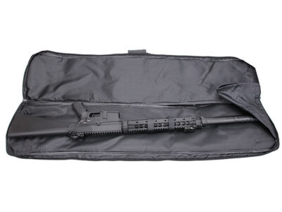 Twin assault rifle carrying bag - 62 and 120cm - black - obrazek 7