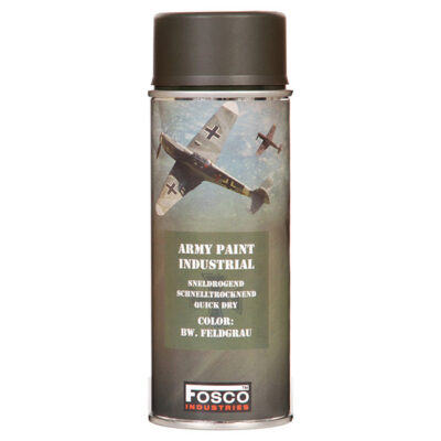 ARMY camouflage paint spray RAL 6006 BW GRAY FELDGRAU