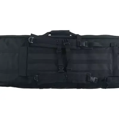 asgbox.pl - Duży podwójny pokrowiec na broń 110cm - czarny