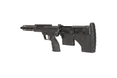 asgbox.pl - Replika karabinu snajperskiego Desert Tech SRS-A2 Covert 16” (leworęczna) - czarna