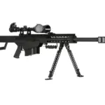 asgbox.pl - Replika karabinu  Barret® M82A1 CQB z lunetą i dwójnogiem - czarna