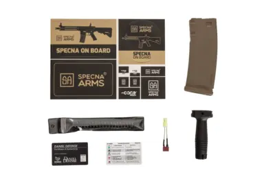 Replika karabinka Daniel Defense® MK18 SA-C19 CORE™ - Chaos Bronze - obrazek 3