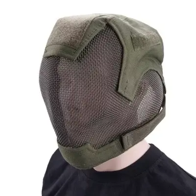 asgbox.pl - Maska pełna typu V6 Ultimate Edition - oliwkowa