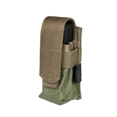 asgbox.pl - Pojedyncza ładownica na magazynki 9mm - Ranger Green