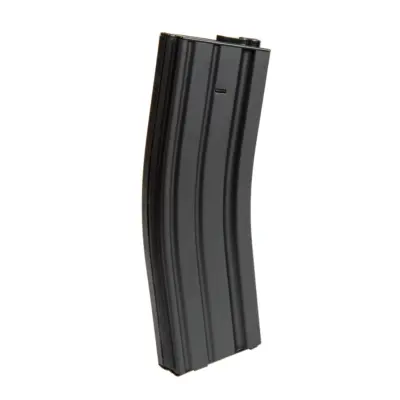 asgbox.pl - Długi magazynek hi-cap 500 kulek do replik M4/M16 - czarny