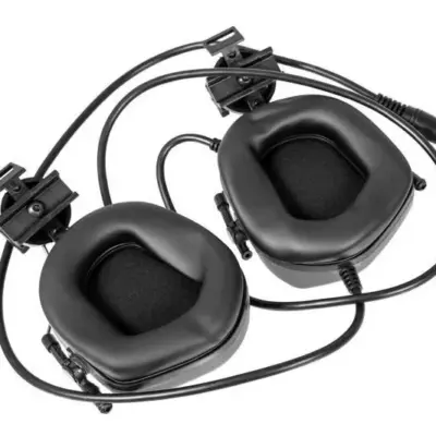 asgbox.pl - Zestaw słuchawkowy ERM na hełm - czarny