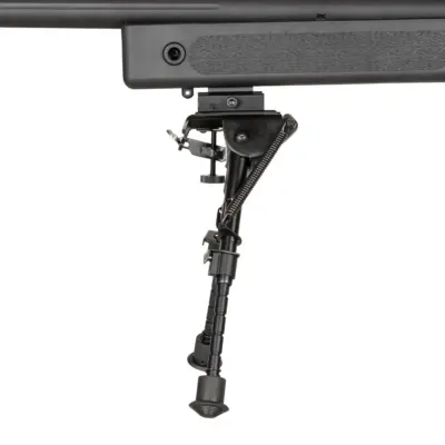 asgbox.pl - Replika karabinu wyborowego SA-S02 CORE™ High Velocity z lunetą i dwójnogiem - Czarna