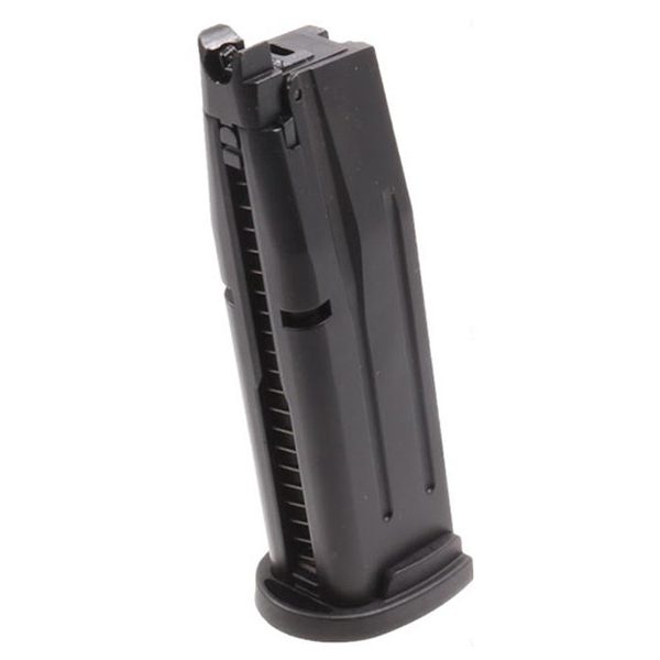 WE Gas Magazine for WE F17 / F18 GBB, 20 BBs - Black