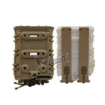 WST Nylon MOLLE 7.62 / AK Magazine Pouch – Tan