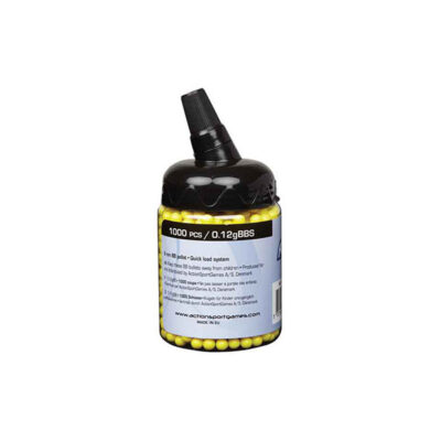 ASG BASIC Pellets 0,12g, 1000 BBs - Yellow