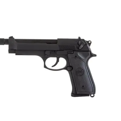 asgbox.pl - Replika pistoletu SR92 z tłumikiem - czarna