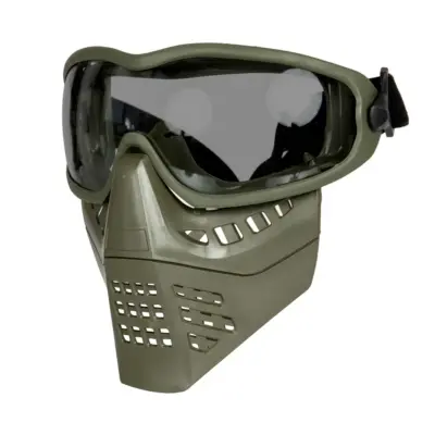 asgbox.pl - Maska z goglami ANT - oliwkowa