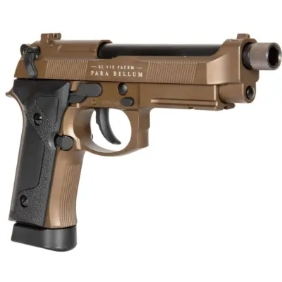 Replika pistoletu Bellum V CO2 - bronze SEU-02-030443-00 asgbox.pl Replika pistoletu Bellum V CO2 - bronze SEU-02-030443-00 asgbox.pl