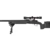 Replika karabinu wyborowego SA-S02 CORE™ z lunetą i dwójnogiem - czarna OD-G-SPE-03-026051-00 asgbox.pl Replika karabinu wyborowego SA-S02 CORE™ z lunetą i dwójnogiem - czarna OD-G-SPE-03-026051-00 asgbox.pl