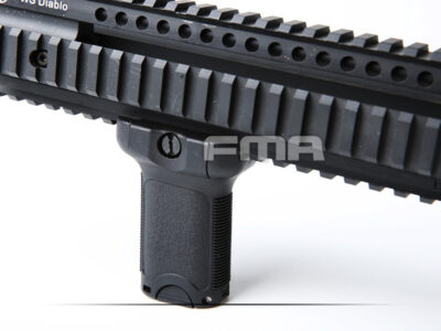 FMA TD Tactical Grip For RIS Rail with Cap - Black - obrazek 6