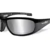 asgbox.pl - Okulary Wiley X® BOSS Grey Silver Flash Gloss Black Frame