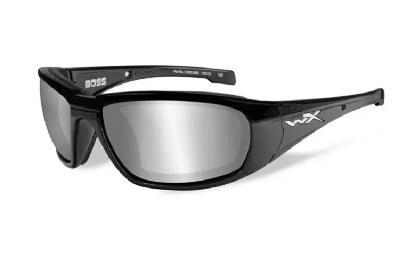Okulary Wiley X® BOSS Grey Silver Flash Gloss Black Frame OD-G-WIL-41-019217-00 asgbox.pl asgbox.pl - Okulary Wiley X® BOSS Grey Silver Flash Gloss Black Frame