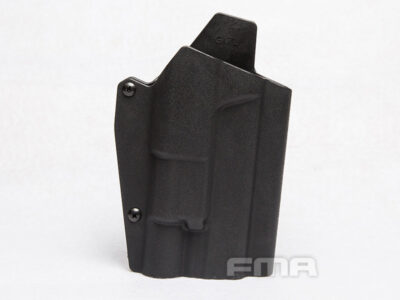 FMA Kydex Holster (G-Series with Flashlight X300), Right Hand - Black