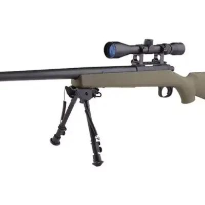 Alternative view of Replika karabinu snajperskiego SW-10 z lunetą i dwójnogiem (Upgraded) - tan
