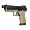 asgbox.pl - Replika pistoletu TM45 Tactical z tłumikiem - Tan