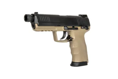 asgbox.pl - Replika pistoletu TM45 Tactical z tłumikiem - Tan