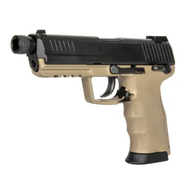 asgbox.pl - Replika pistoletu TM45 Tactical z tłumikiem - Tan