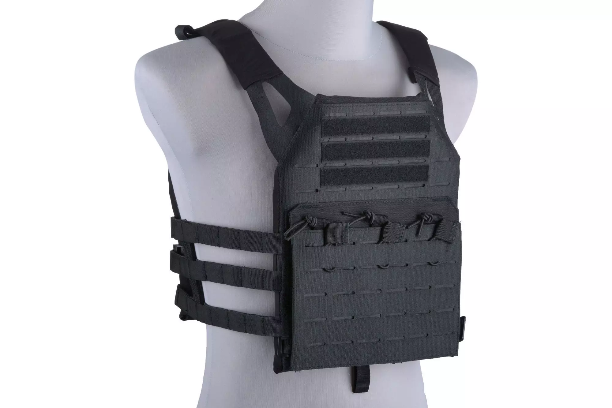 Kamizelka taktyczna typu Jump Laser-Cut - czarna GFT-18-018411-00 asgbox.pl asgbox.pl - Kamizelka taktyczna typu Jump Laser-Cut - czarna